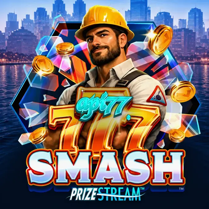 Tampilan antarmuka slot 777 Smash di layar ponsel pintar